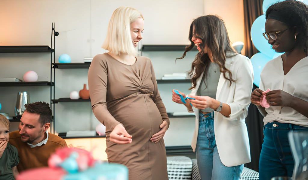 Pregnant women in office