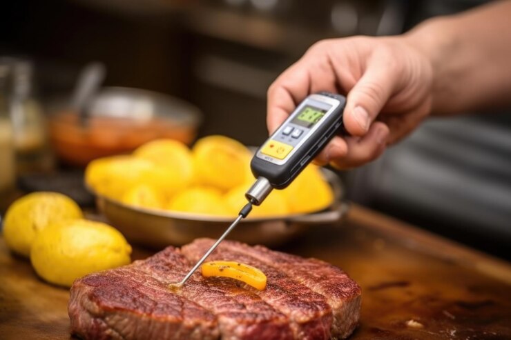 Steak Thermometers into Business Grilling